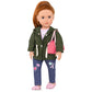 Our Generation 70.30419Z Alpaca Your Bags Toy Accessories Outfit, Blue, for A 18 inch / 46 cm Doll