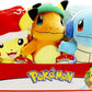 Pokemon Pikachu Holiday Seasonal Plush, 8-Inch Pokemon Plush Toy, Includes Santa Hat Accessory - Super Soft Plush, Authentic Details - Perfect