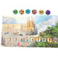 Floodgate Games Sagrada Board Game | Family Game for Kids and Adults | Dice Drafting and Placement Strategy Game | Ages 10+ | 1 to 4 Players