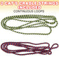 ArtCreativity 63 Inch String for Cat’s Cradle Game, 2 Pieces, Long & Slightly Stretchy, Classic Indoor and Outdoor Fun for Kids, Party Favor and Gift