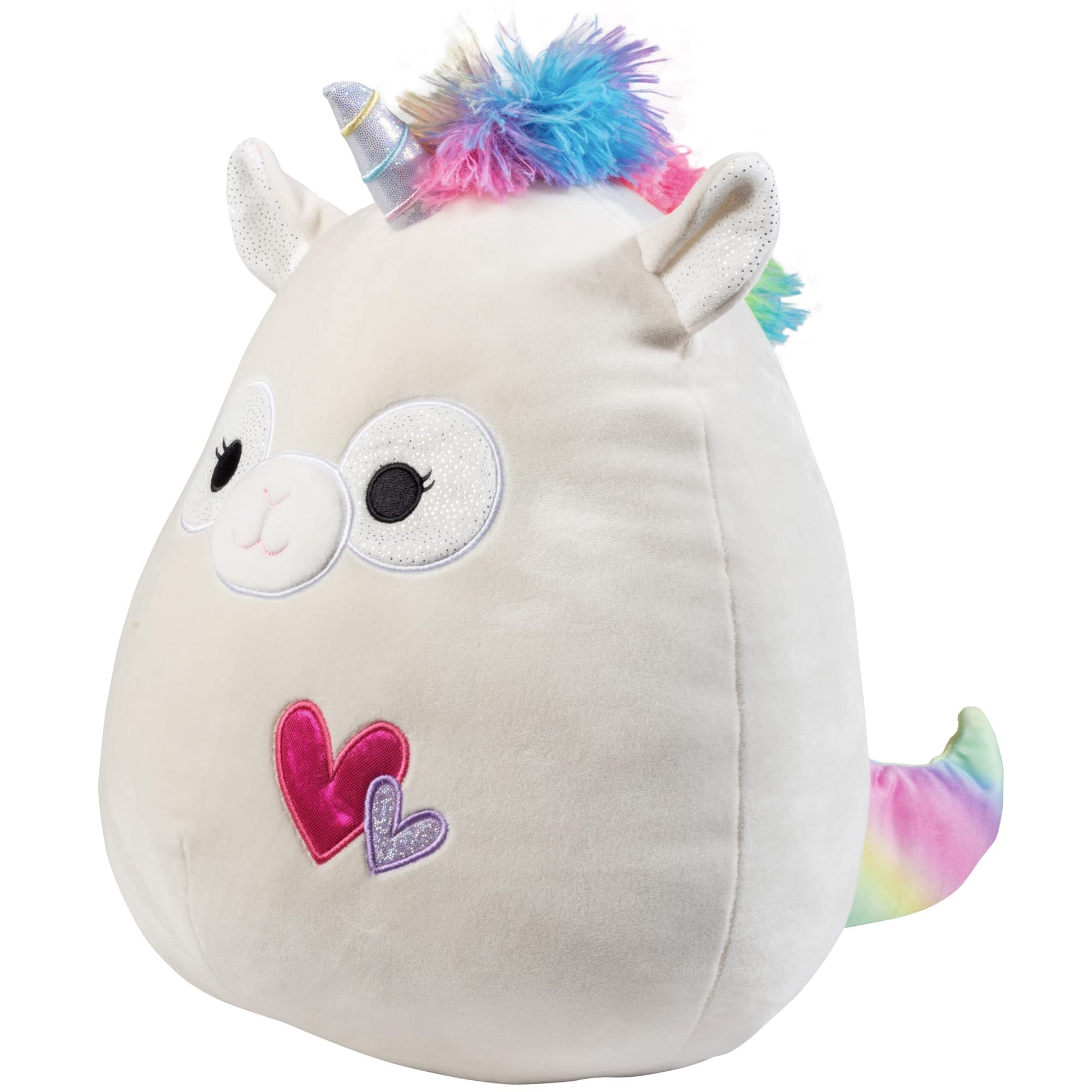 Squishmallows Original 12-Inch Kate The Rainbow Llamacorn - Official Jazwares Plush - Collectible Soft Squishy Stuffed Animal Toy - Add to Your Squad