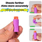 Lififun 200pcs Half-Length Soft Darts Compatible with Dart Zone, Adventure, Nerf, Worker - for Foam Dart Blasters & Toy Guns Tips 14+ (Purple)