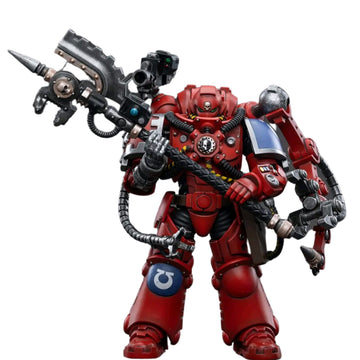 JOYTOY Warhammer 40,000 1/18 Action Figure Ultramarines Primaris Techmarine Collection Model Birthday Gifts 7.8Inch
