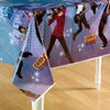 Camp Rock 54in x 102in Plastic Tablecover by KidsPartyWorld.com