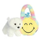 Aurora SmileyWorld Fancy Pals 8" Pastel Rainbow Vibrant Plush