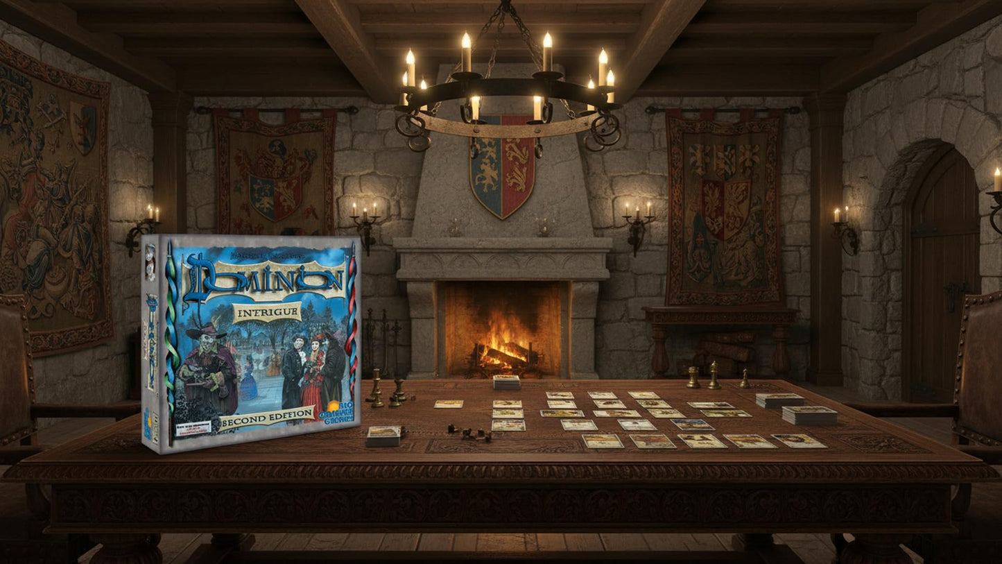 Rio Grande Games Dominion: Intrigue 2nd Edition Expansion Board Game for 2-4 Players
