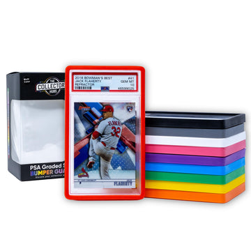 10× PSA Slab Guards - Impact-Resistant Protection System for PSA Graded Cards | Engineered Shock-Absorbing PSA Slab Protector | Multicolor PSA Bumper
