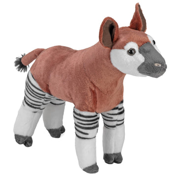 Wild Republic Okapi Plush, Stuffed Animal, Plush Toy, Gifts for Kids, Cuddlekins 12 Inches