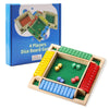 Shut the Box Game, 8.74in 8dice for 1-4 Players Educational Math Game