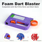 Lififun Short Dart Blaster, Hamster 120FPS Stealth Compatible with Nerf Darts Toy Gun with Metal Barrel Includes 20 Darts for Adults Outdoor Games