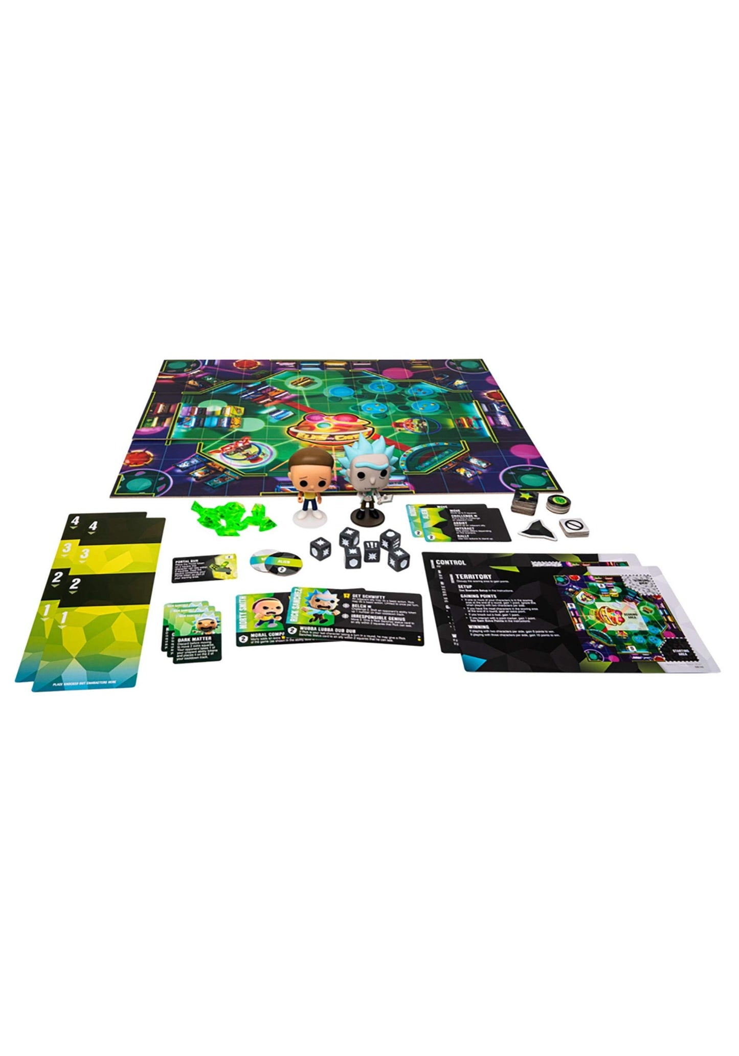 Funkoverse: Rick & Morty 100 2-Pack Board Game, 2 players