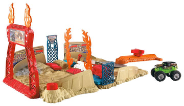 Hot Wheels Monster Jam World Finals Action Set