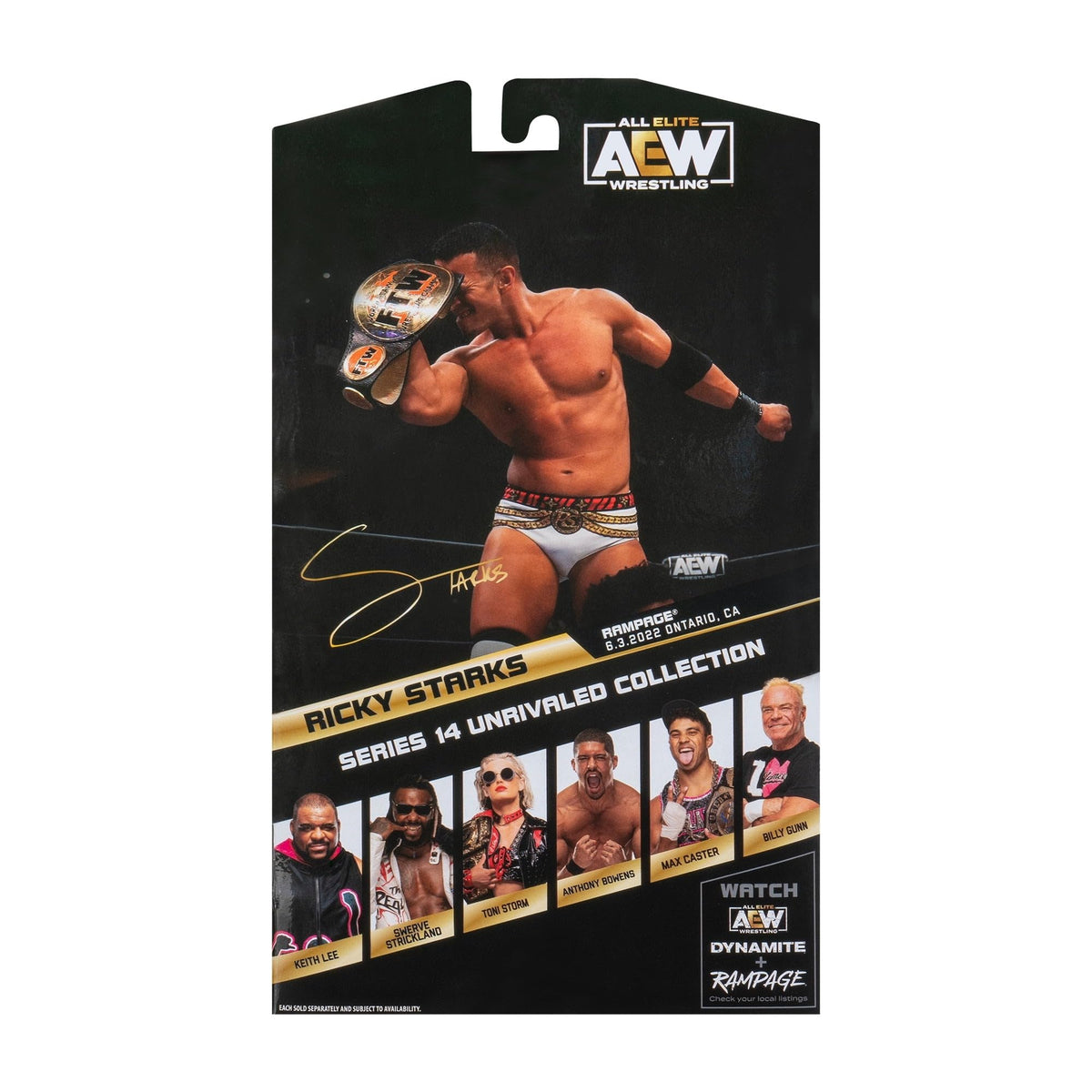 AEW Unrivaled Collection Series 14 - Ricky Starks #128