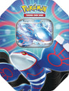Pokemon TCG Trading Card Games Azure Legends Tin 4 Booster Packs from Scarlet and Violet with Promo Card (Kyogre)