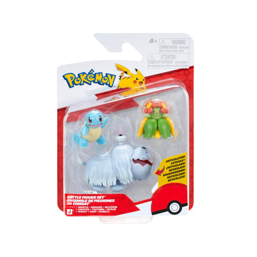 Pokémon PKW4559 Battle Figure Set - Schiggy, Blubella, Gruff