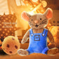 XIUMON If You Give Mouse a Cookie Plush, 4" Cookie and Mouse Plush 2PCS, Book Buddies Stuffed Animal are The for Children and Teachers