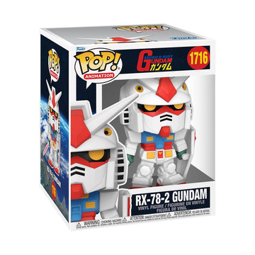 Funko POP! Super: MS Gundam - RX-78-2 Gundam - Mobile Suit Gundam - Collectable Vinyl Figure - Gift Idea - Official Merchandise - for Kids & Adults