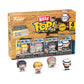Funko Pop! Bitty 4pk: Demon Slayer - Zenitsu Agatsuma, Mitsuri Kanroji, Kanao Tsuyuri, and Mystery Figure - 0.9 Inch (2.2 Cm) Collectable - Stackable