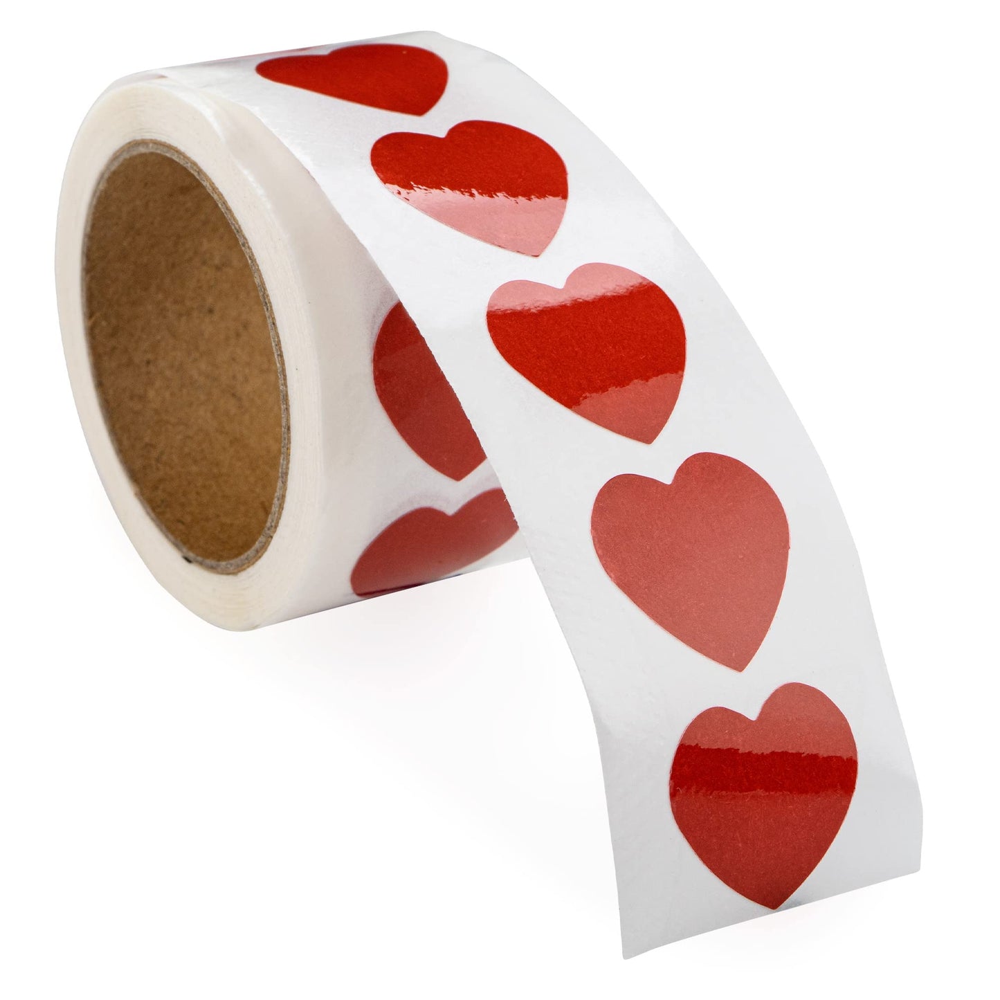 250 Small Red Heart Shaped Stickers - Valentine's Day - Stickers & Decorations, Heart Disease Awareness