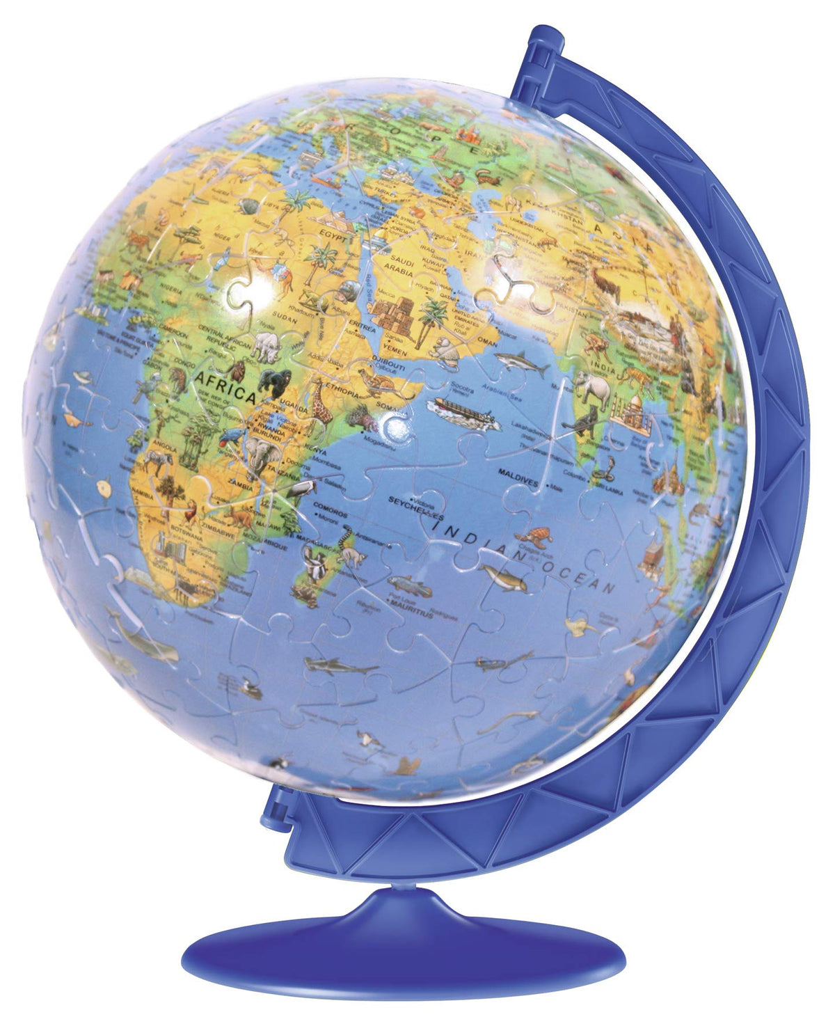 Ravensburger XXL Children's Globe 180 Piece Puzzleball