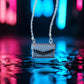Miniature Alloy Handbag (Gold/Silver Option): 1:12 Scale Fashion Purse with Chain for Dollhouse Wardrobe, Boutique Scene, Adult Collector (Silver)