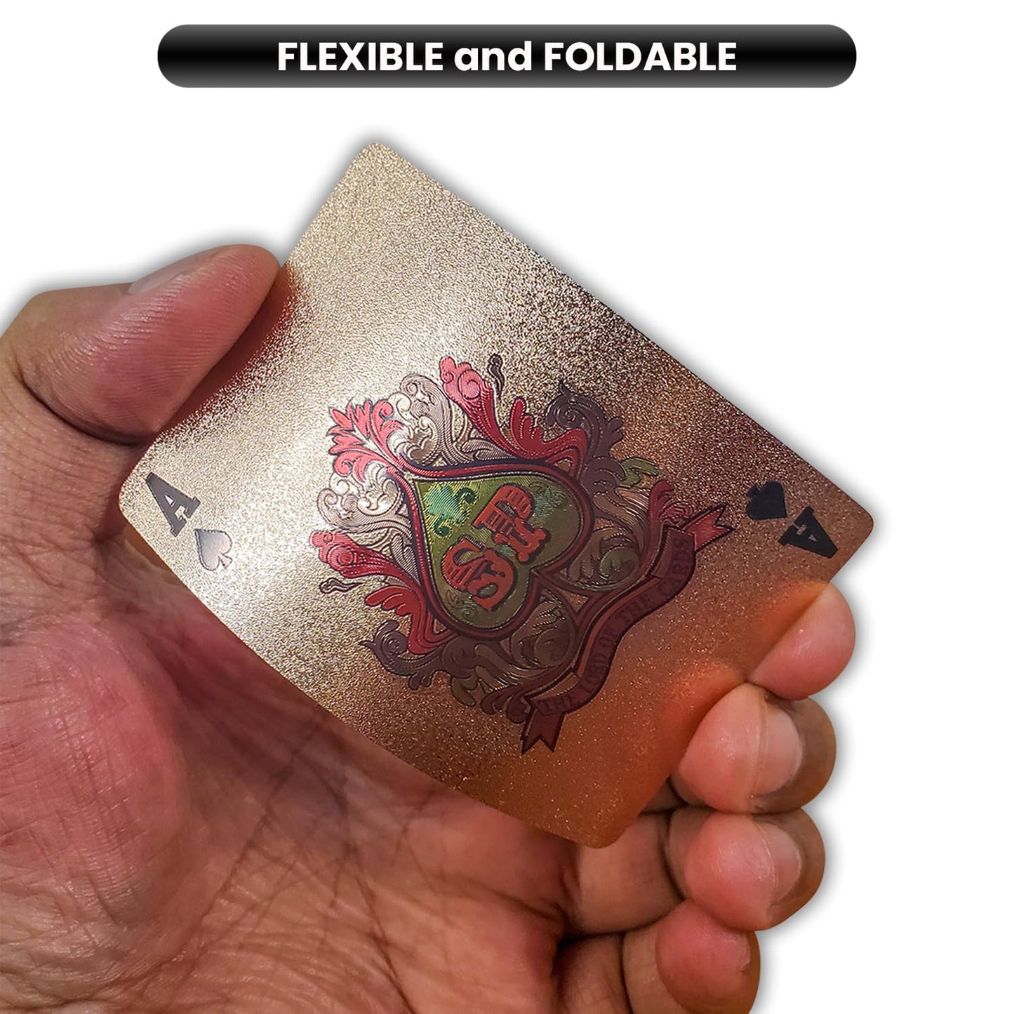 Jeuristic Unique Interomix Waterproof Playing Cards - Premium Pack of Cool Plastic Playing Cards Professional Deck Fancy Themed Cute Vintage Play Card