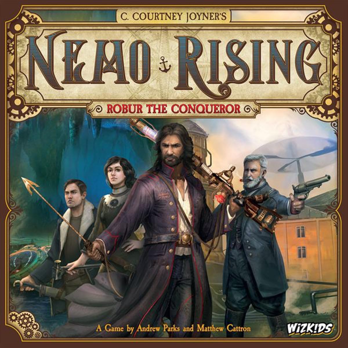 WizKids Nemo Rising: Robur The Conqueror | WizKids Board Game | Andrew Parks & Cattron