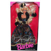 Barbie 1993 Limited Edition The Evening Elegance Series 12 Inch Doll - Golden Winter Barbie with Dress, Jacket, Hairpiece, Earrings, Ring, Necklace