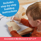 MindWare Make Your Own Birdhouse Kit - Wood Art Kit for Kids - Includes Pre-Cut Wood Pieces and Art Supplies to Assemble and Paint Your Own Bird House