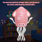 Dyale Dancing Squid Toy, Dancing Music Squid Baby Toys for Ages 3 and Up for Kids,Pink