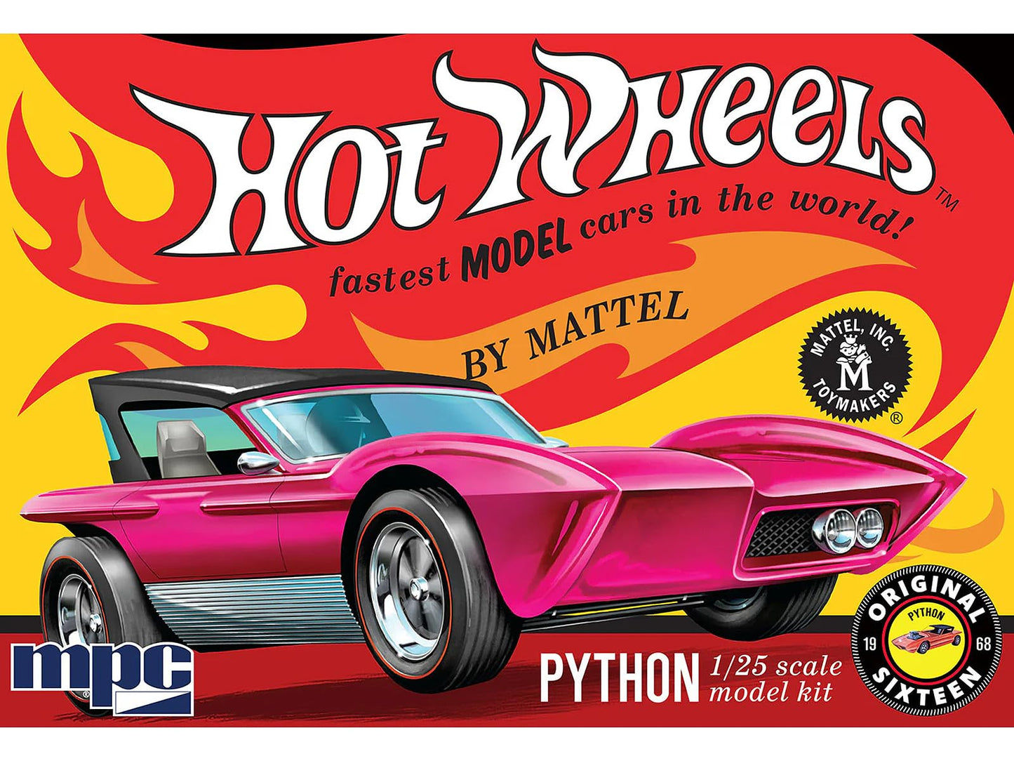 MPC Hot Wheels Python 1:25 Scale Model Kit