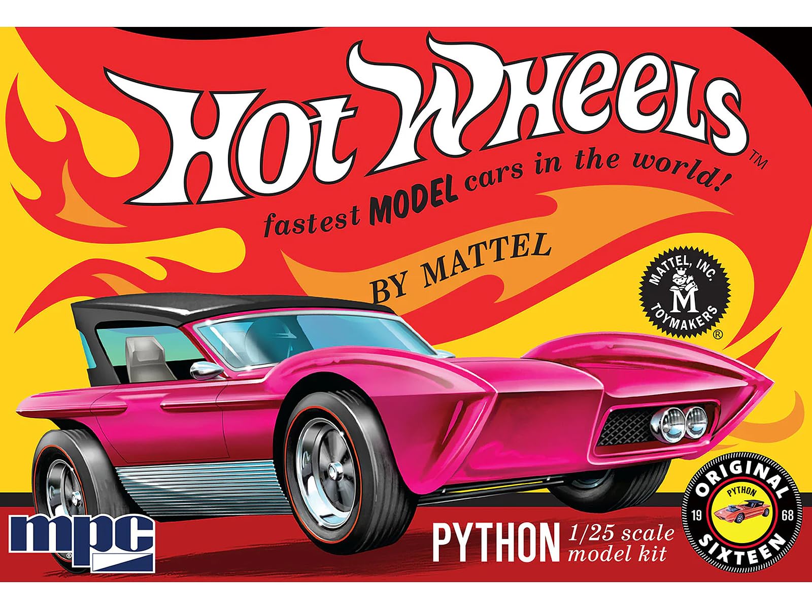 MPC Hot Wheels Python 1:25 Scale Model Kit