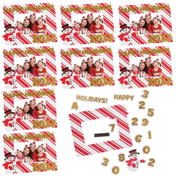 Dated Happy Holidays Picture Frame Craft Kit -12 - Crafts for Kids and Fun Home Activities