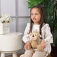 Apricot Lamb Toys Plush Corduroy Monkey Soft Stuffed Animal for Kids 8.5''