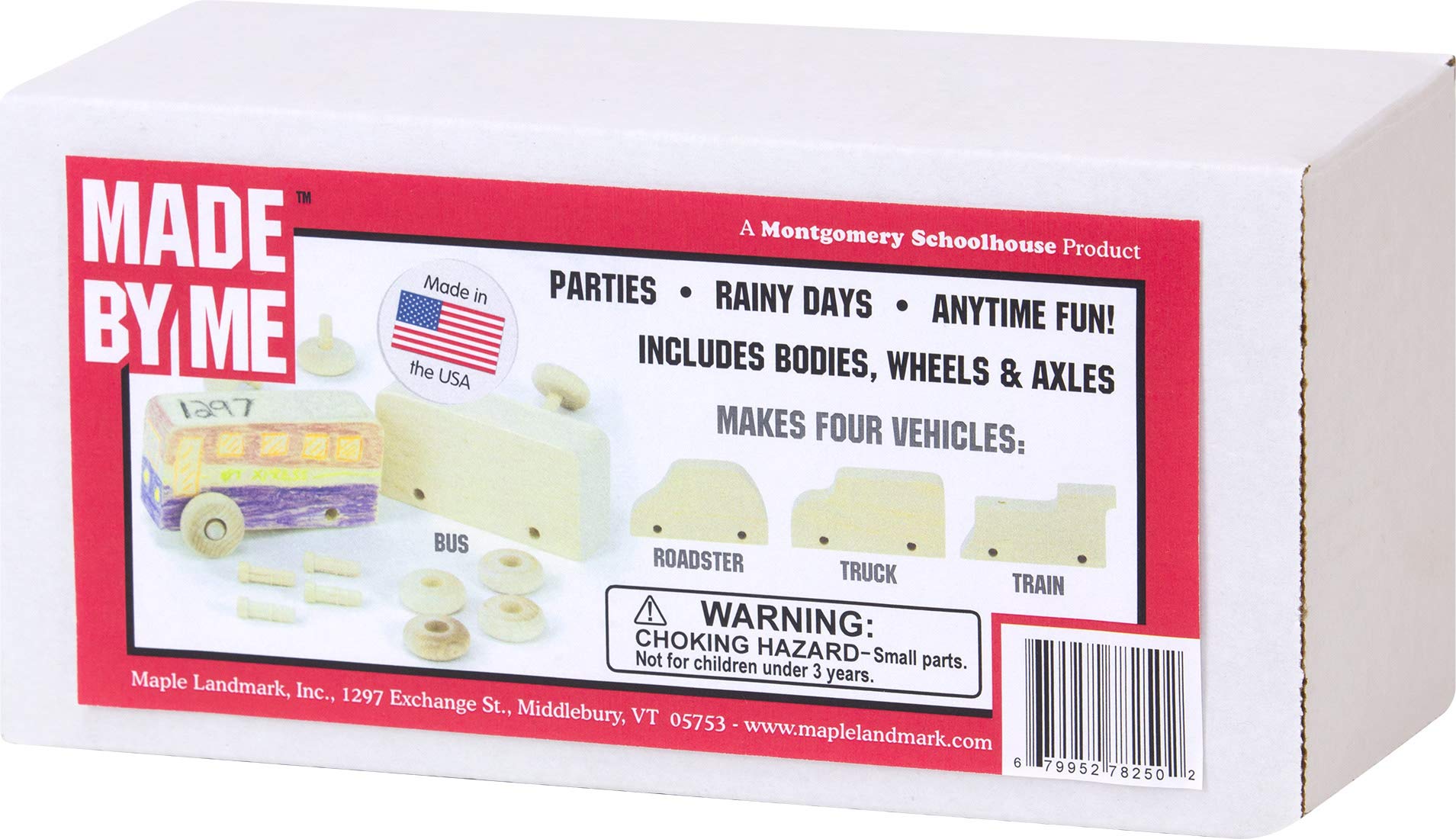 Maple Landmark Made by Me! Boxed Set of 4 - Made in USA