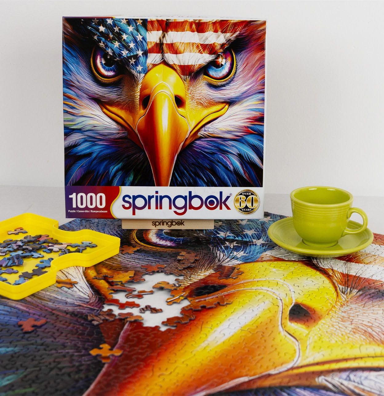 Springbok American Eagle 1000 Piece Jigsaw Puzzle for Adults