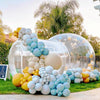 LA FEIER 10FT Inflatable Bubble Tent House Outdoor Transparent Commercial Grade Tarpaulin PVC Tent Bubble Clear House with Blower Clear Dome Balloon