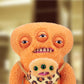 Fuggler Mini Rascals 9-inch Assortment Series 1 (Double Trouble) (Alien (Orange - Teddy) by ZURU, Funny Ugly Monster Plush Toy