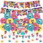 Super Cats Birthday Decorations, Super Cats Party Supplies Include Happy Birthday Banner, Cake Topper and Cupcake Toppers, Balloons for Kids Party