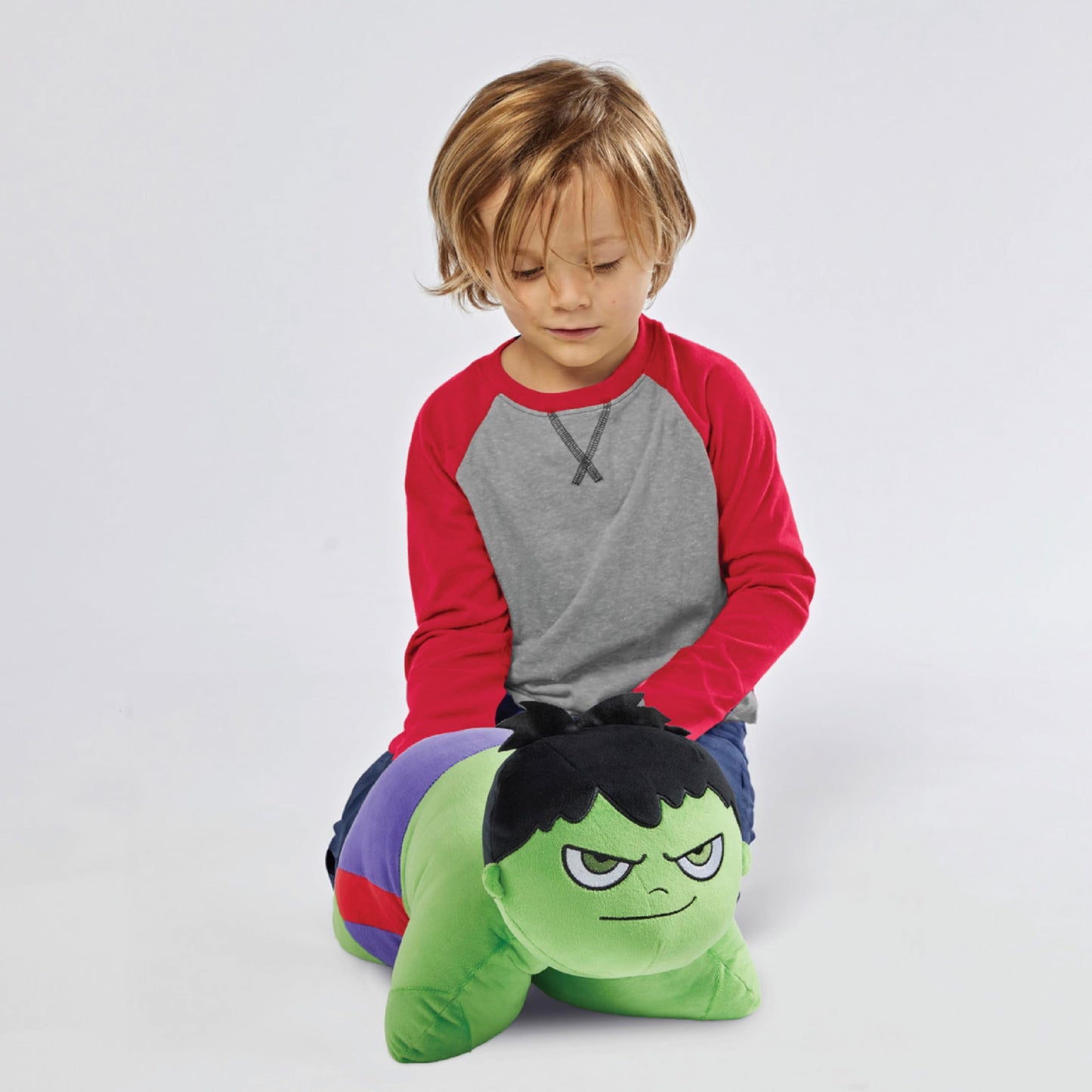 Marvel Large Hulk Plush 18 Inch Soft Cozy Stuffed Animal Cuddle Companion for Kids and Adults