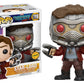 Funko Pop Marvel: Guardians of The Galaxy Vol. 2 - Star Lord Chase Variant Limited Edition Vinyl Figure (Bundled with Pop Box Protector Case)