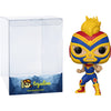 Funko La Estrella Cósmica (Captain M a r v e l ): P o p ! Vinyl Figurine Bundle with 1 Compatible 'ToysDiva' Graphic Protector (710-53872 - B)