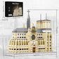 YCJZXMS Notre Dame Cathedral Miniature Block Set (2908 Pieces) - Landmark Model Puzzle Toy, Suitable for Children and Adults as a Gift