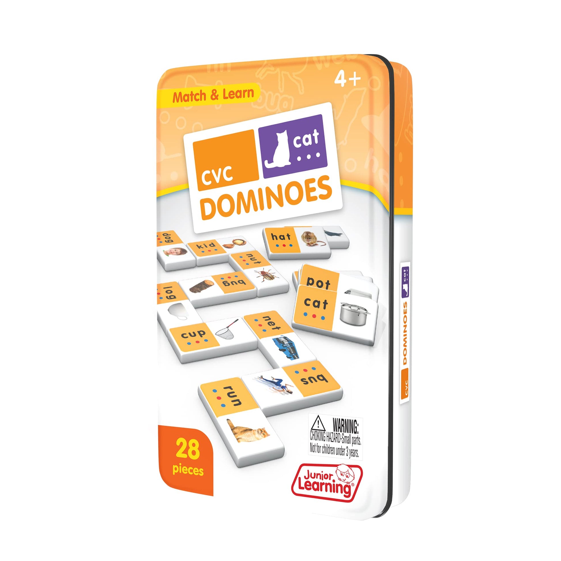 Junior Learning CVC Match & Learn Dominoes