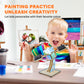 DIY Rotating Solar Satellite - 3D Wooden Puzzle Building Toy.STEM Educational Science Craft Model Kit for Kids.Creative Artificial Satellite Space