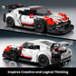 Mould King Speed Champion Car Building Kit with Acrylic Display Case