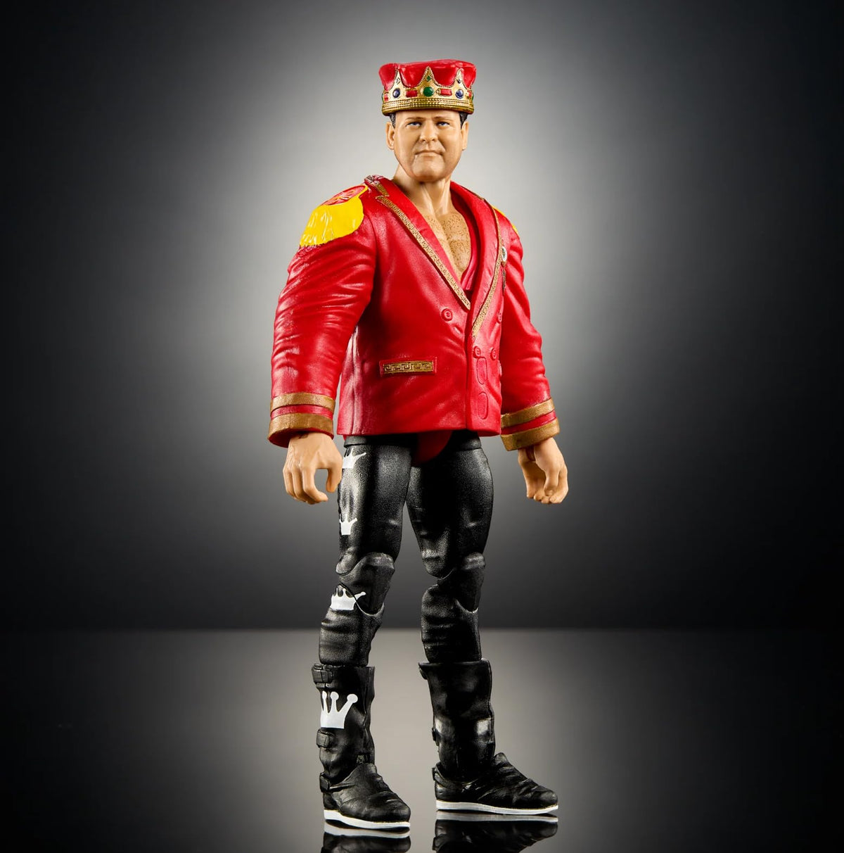 WWE Monday Night War Elite Collection Jerry "The King" Lawler Action Figure & Accessories 6-Inch Set