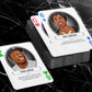 Whalebacon Famous African Americans in History Playing Cards - Professional Premium Quality - Standard Size - Great for Poker, Blackjack