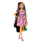 Barbie Totally Hair Doll, Heart-Themed with 8.5-inch Fantasy Hair & 15 Styling Accessories (8 with Color-Change Feature)