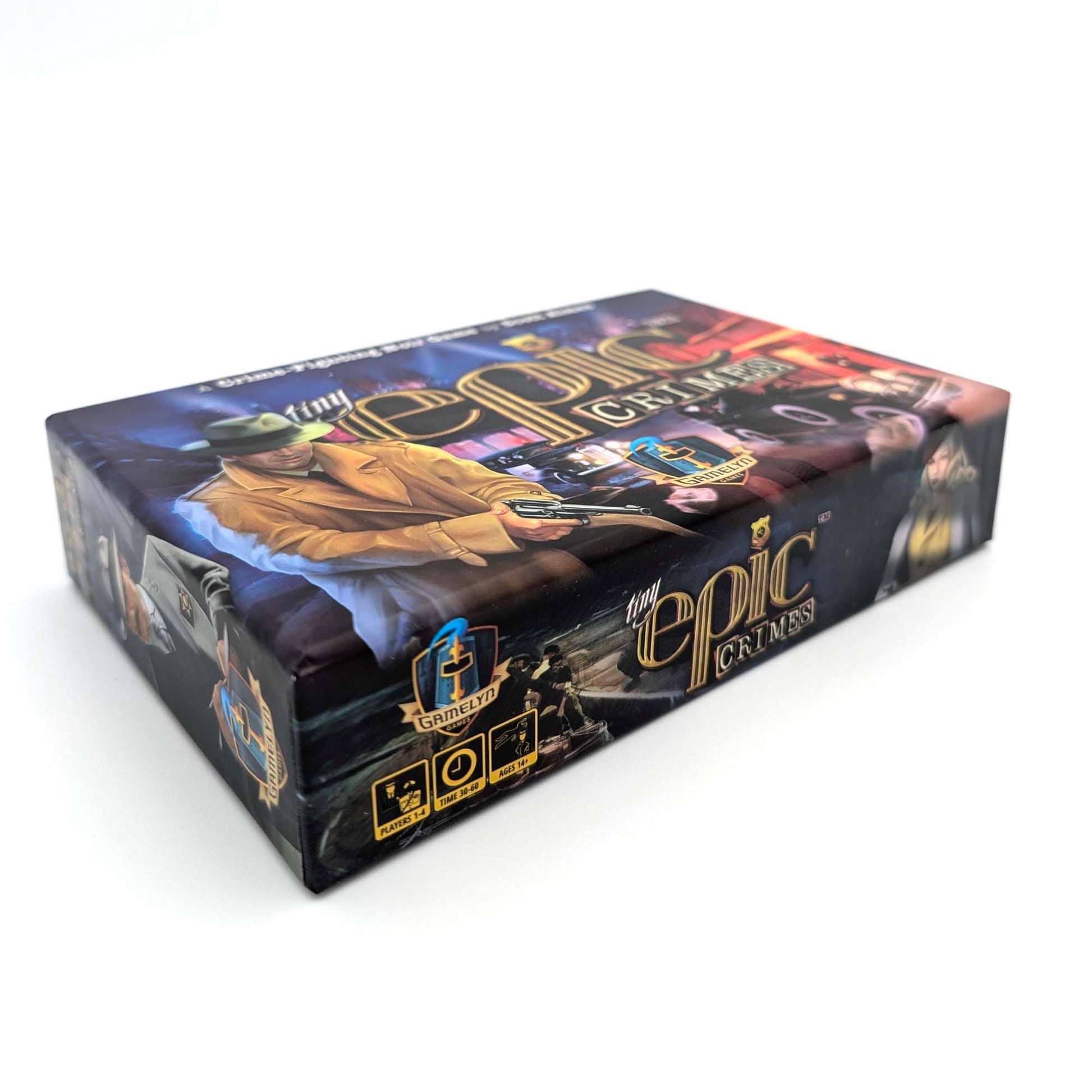 Tiny Epic Crimes | Murder Mystery & Deduction Board Game for Adults & Teens | 1-4 Players, 30-60 Min | Featuring the Decoder System